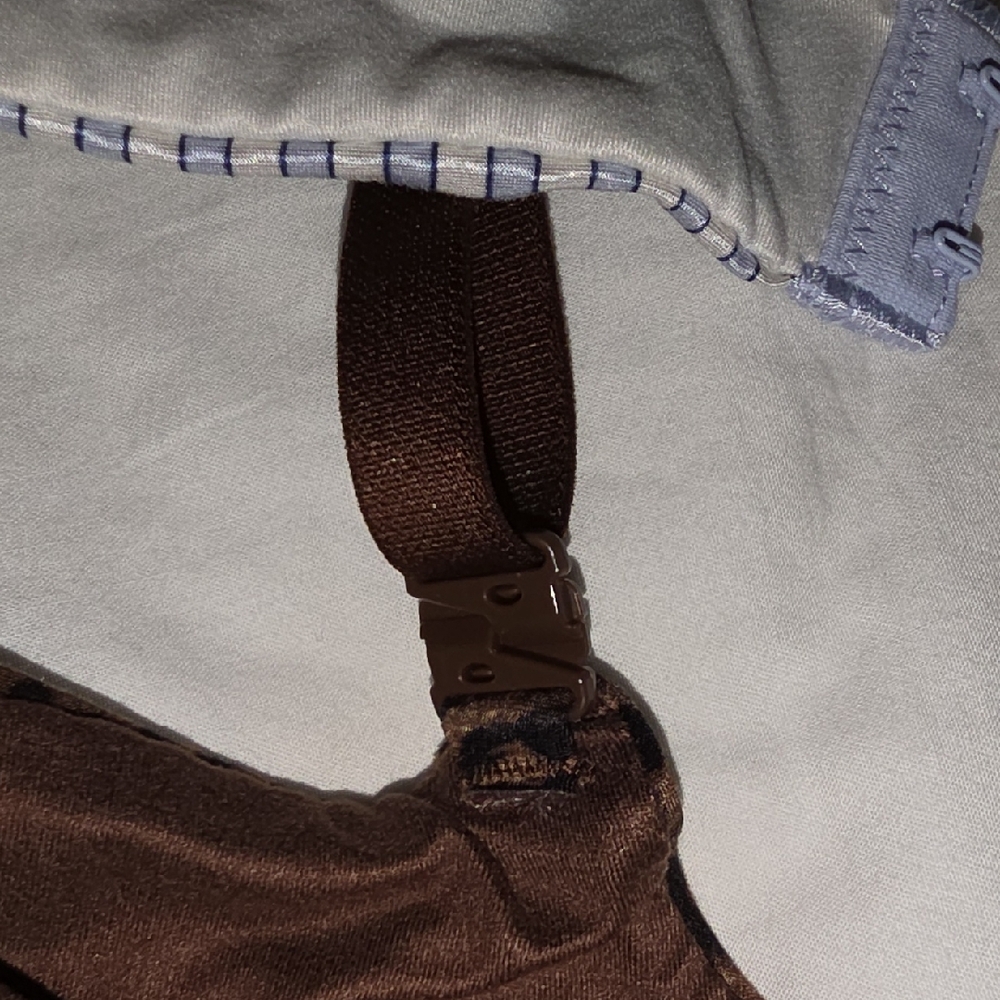 Victoria's Secret Brown Leopard and Blue Striped Bra Set - Picture 11 of 12